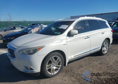 2014 Infiniti Qx60 Hybrid из США, поврежденный, VIN 5N1CL0MM6EC528600